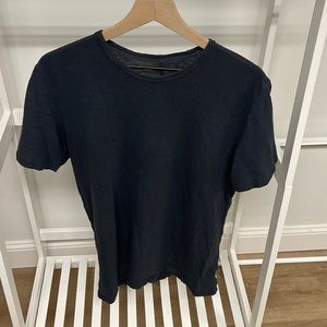 Dark Blue rag and bone crewneck t-shirt size M